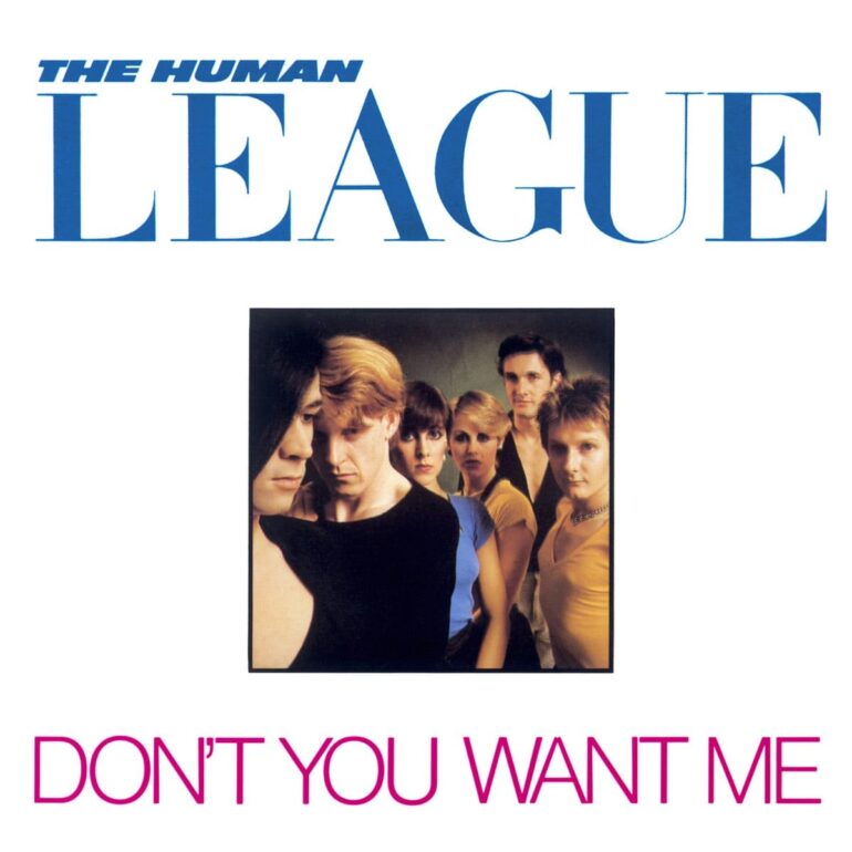pochette vynil du groupe Human League- don't you want me sur sensuelle radio 80